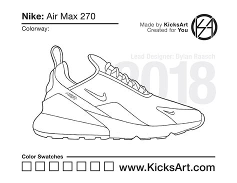 ausmalbilder nike air max 270|Nike Air Max 270 Sneaker Coloring Pages .